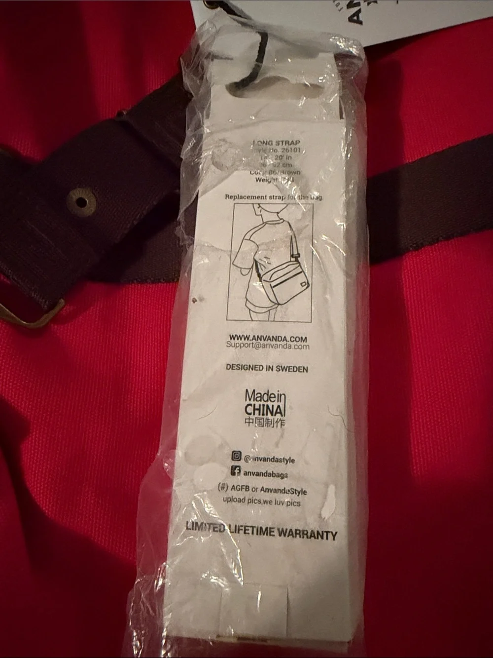 Anvanda “A Great Freaking Bag”
